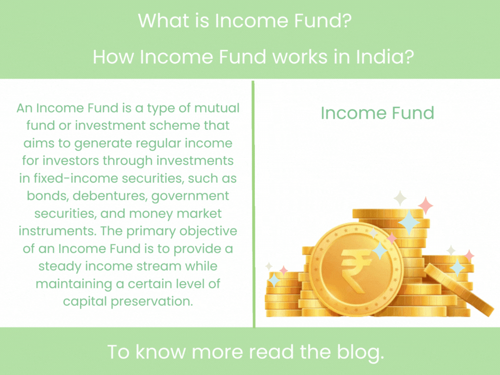 What is Income Fund?  How Income Fund works in India?