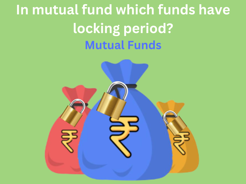 In mutual fund which funds have locking period?