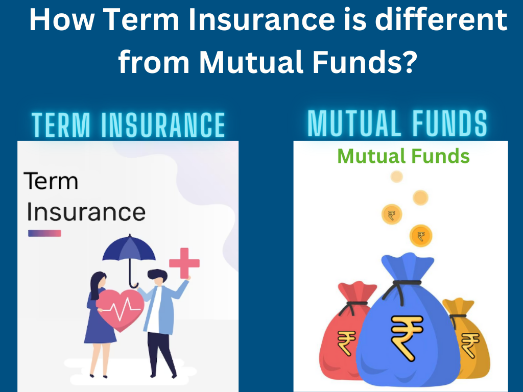How Term Insurance is different from Mutual Fund?